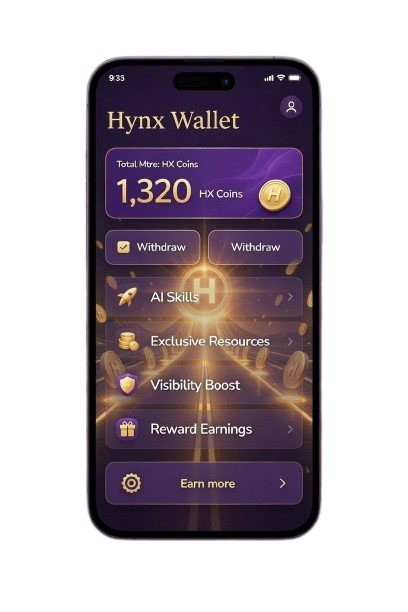 Hynx Wallet Interface